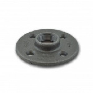Black Floor Flanges