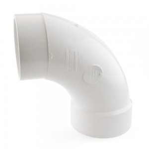 PVC DWV 90° Long Turn Street Elbows