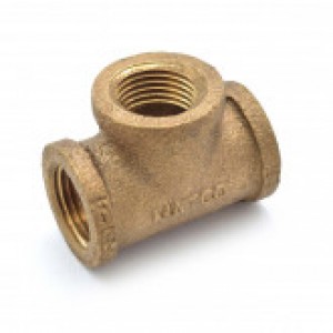 Brass Threaded Tees