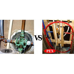 Difference between PEX and PB (Polybutylene) pipes