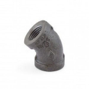 Black 45° Elbows
