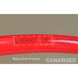 PEX Pipe Markings