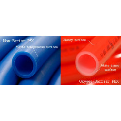 Differences Between Oxygen Barrier And Non-Barrier PEX Tubing