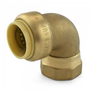 Push To Connect FNPT Swivel Elbows